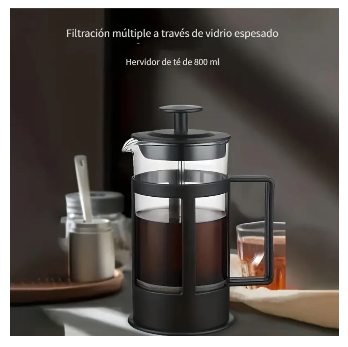 Miniatura 2 de Cafetera Prensa Francesa Filtro Acero